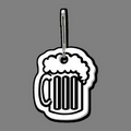 Zipper Clip & Mug Of Beer Tag